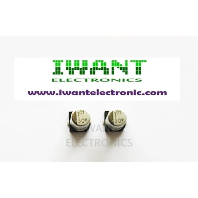 ELCO SMD 1UF 50V iwntele01 Segera Dapatkan