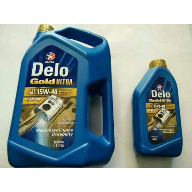 Caltex Delo Gold Utra 5W-40 1L.