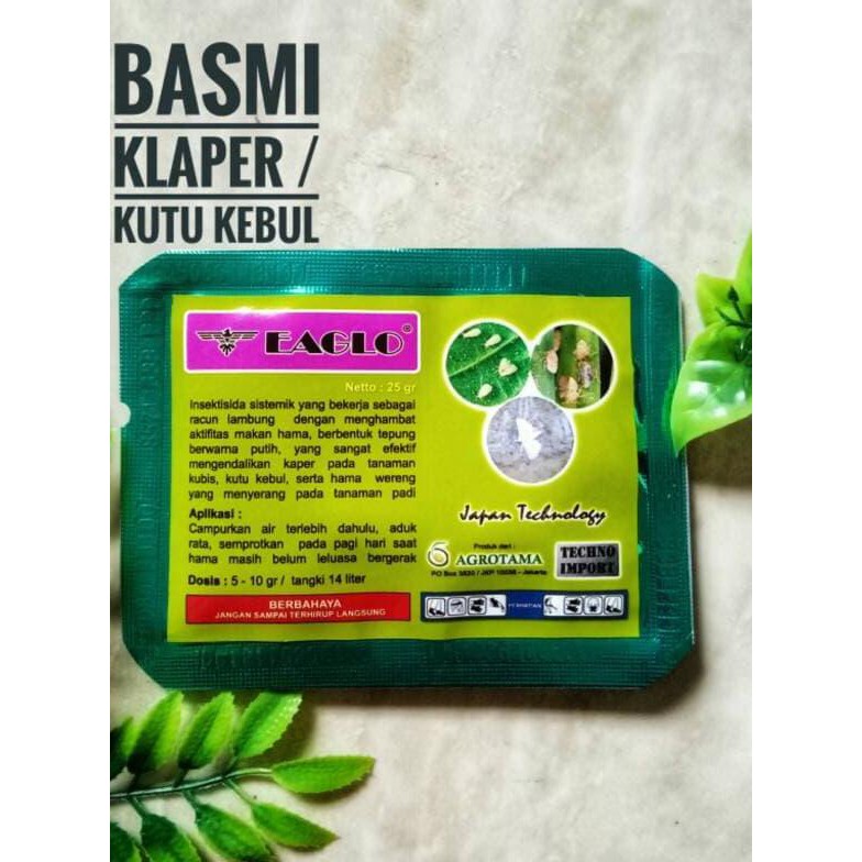 Obat Pertanian Eaglo Yaitu Pembasmi Hama Kaper Atau Kutu Kebul Berkualitas Shopee Indonesia