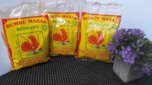 Bumbu Rendang Cap Ayam Jago 225 Gr Bedt Seller