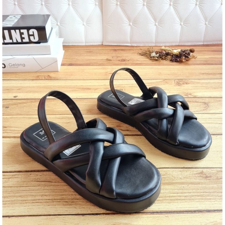 ABBUSHOES Bk 17 flip pop sepon super tali karet 3cm