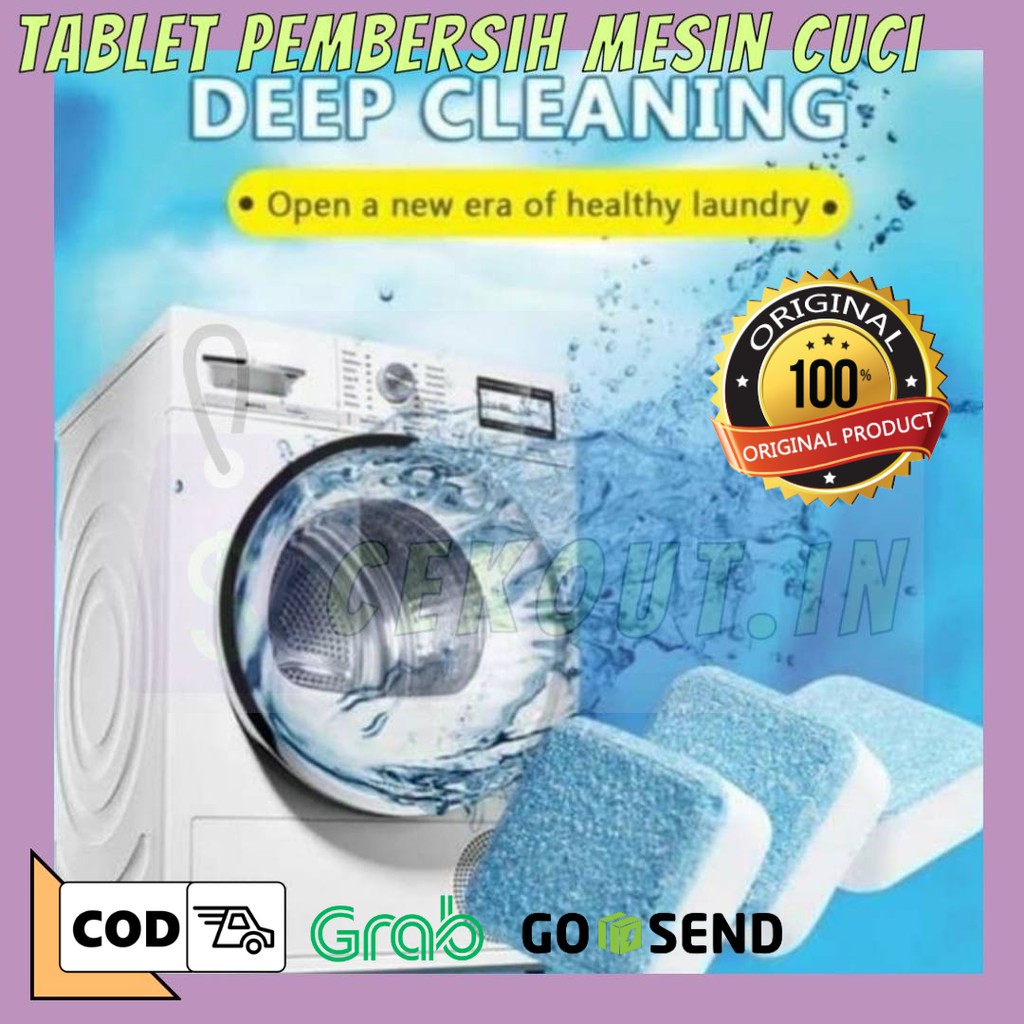 Tablet Pembersih Mesin Cuci / Deep Cleaning Washing / Penghilang Bau