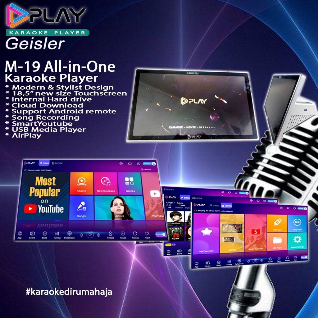 Mesin Lagu Geisler M19 4TB