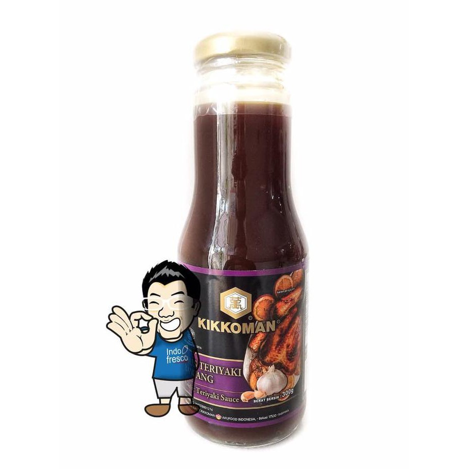 

GRATIS ! Kikkoman Garlic Teryaki Sauce- Saus Teriyaki Bawang HALAL 300g