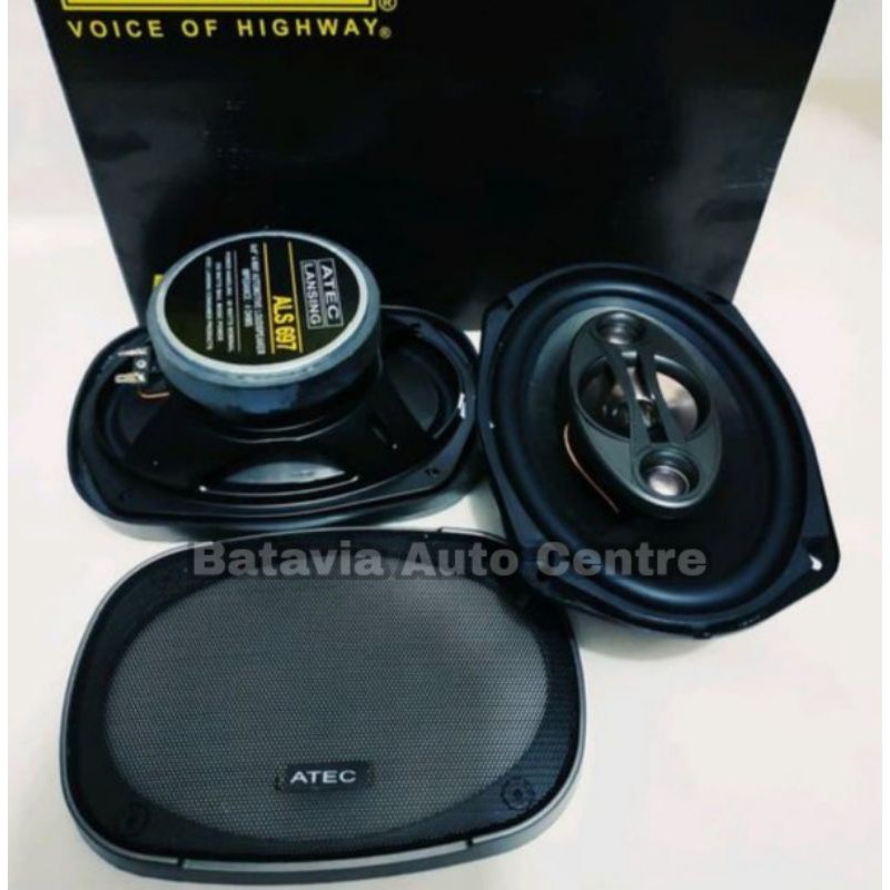 Audio Mobil Speaker Oval 6 inch x 9 inch Suara Jernih Bahan Berkualitas