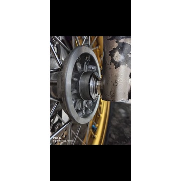 Bosh boshan tromol klx/dtracker skok ninja stainless/bosing tromol/bos bosan tromol depan klx Dtracker shok ninja STAINLESS 304