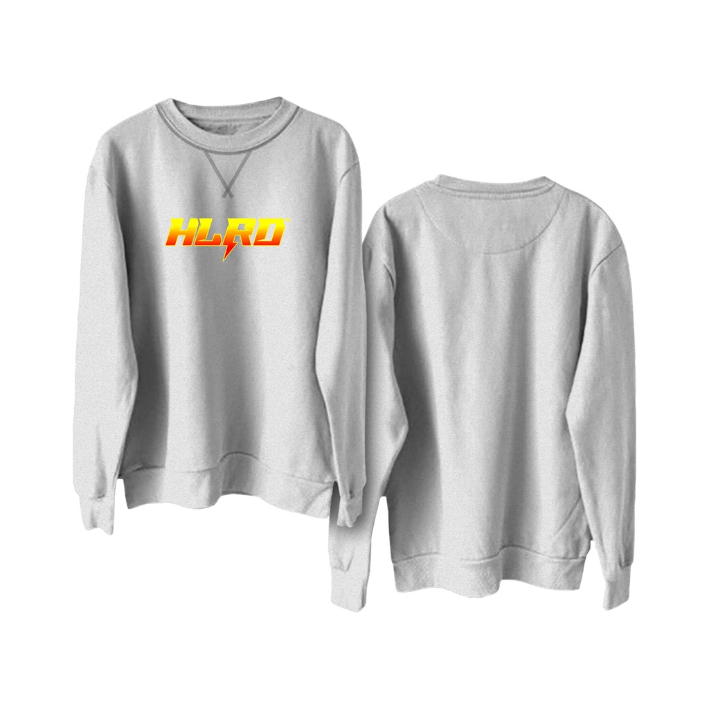 Holyrider Sweter Basic Print Gradasi HLRD || Crewneck sweatshirt sablon DTF  size M - XXL ( Pria &amp; Wanita )