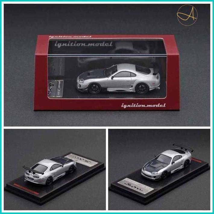 Ac - Ignition Model 1:64 Toyota Supra (Jza80) Rz Silver