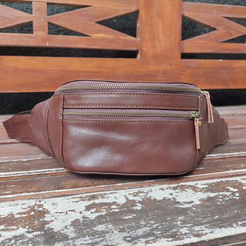 Waistbag Kulit Asli - Tas Pinggang Pria/Wanita [ORIGINAL LEATHER]