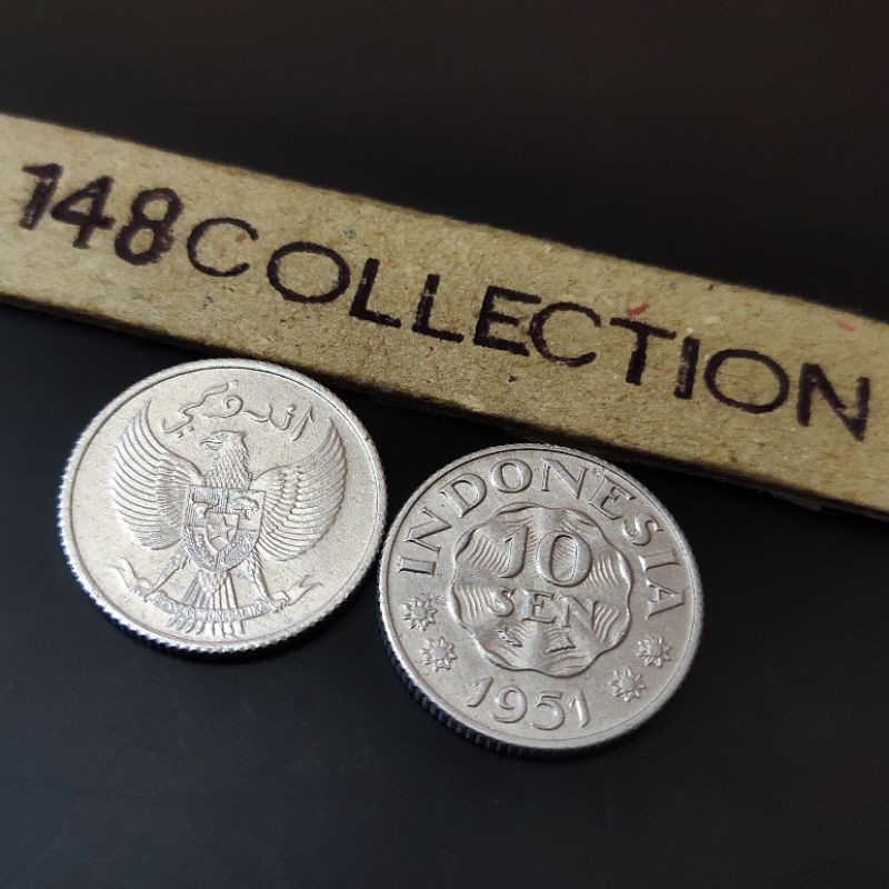 uangkuno koin 10 sen
