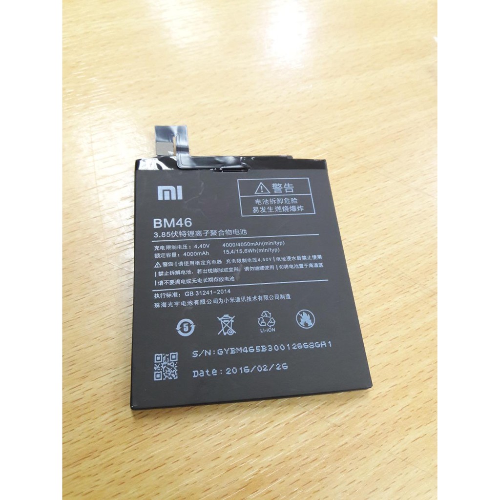 Batre Baterai BM46 XiaoMi RedMi Note3 BM 46 / XiaoMi / XioMi Redmi Note 3 BM 46 / Redmi Note3 / BM46