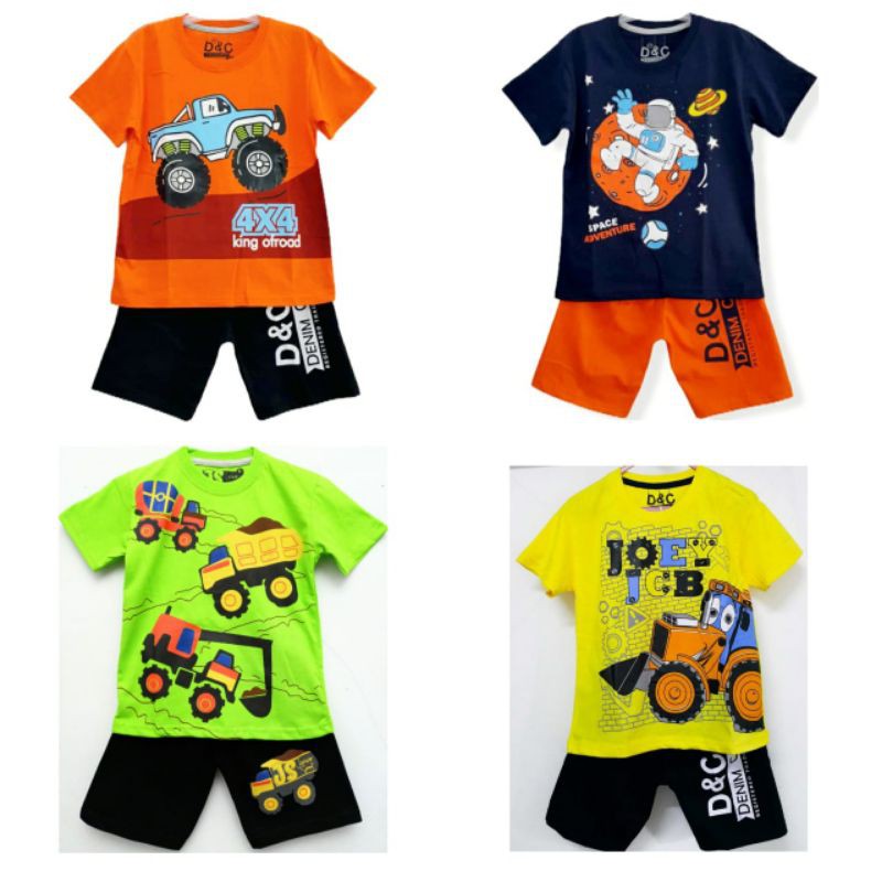Setelan Anak Laki laki/Baju Anak Laki laki/Setelan Anak Cowok 1-12 Tahun