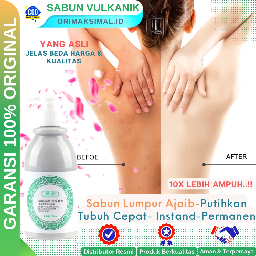 Sabun Pemutih Badan Ampuh Sabun Lumpur Yiyadai Vulkanik Sabun Pemutih Tubuh Terbaik