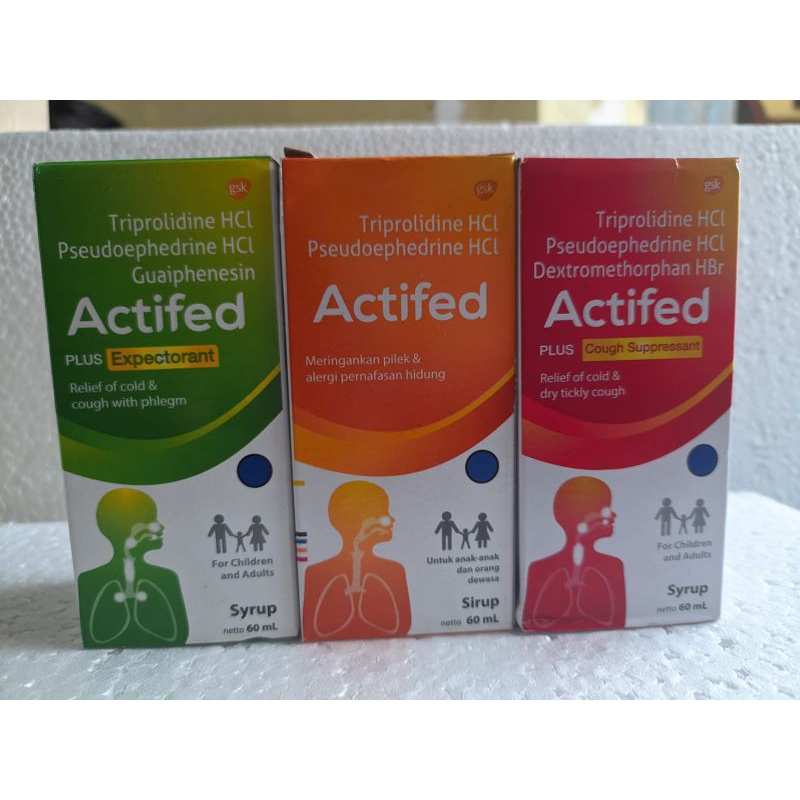 Jual Actifed Syrup Obat Batuk Shopee Indonesia