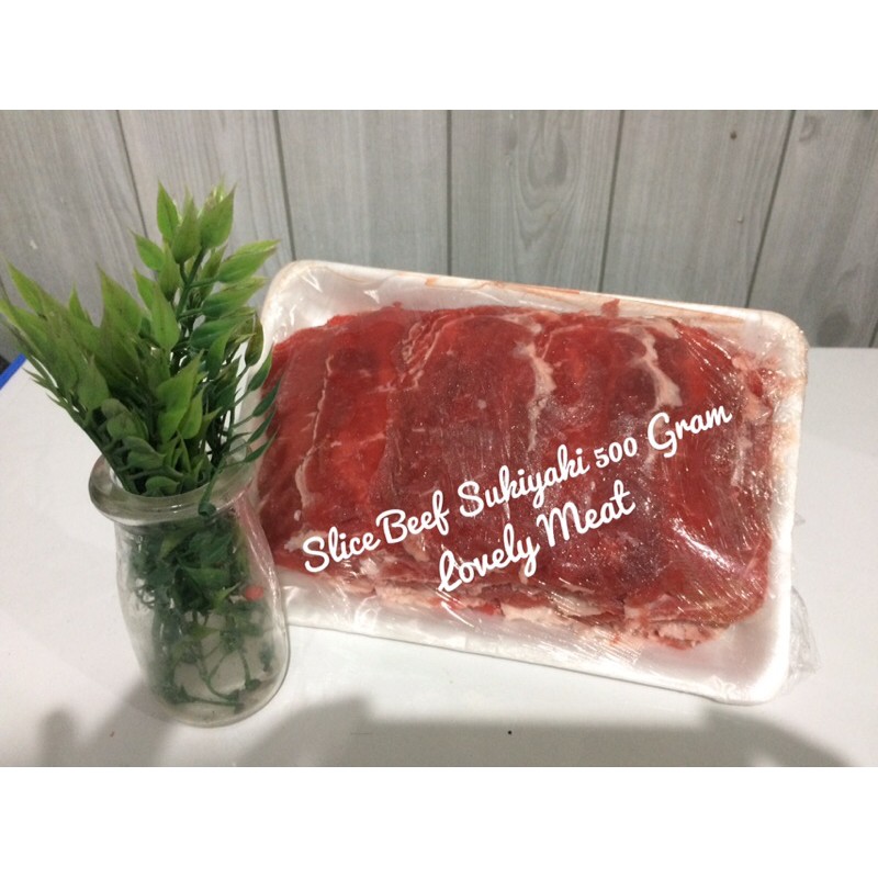 

slice beef non lemak sukiyaki
