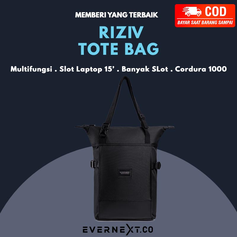 Tas Jinjing RIZIV TOtebag Laptop Multifungsi Pria Wanita