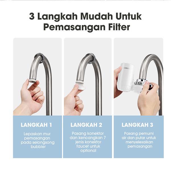 Penyaring Keran Air Filter Water Purifier Samono SW-WPW11