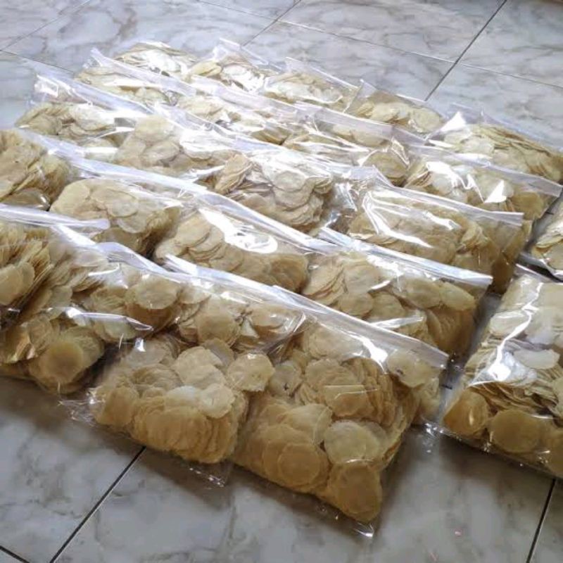 

EMPING MELINJO SUPER TIPIS setengah kilo SIAP GORENG EXPORT QUALITY - EMPING MELINJO ORIGINAL MENTAH