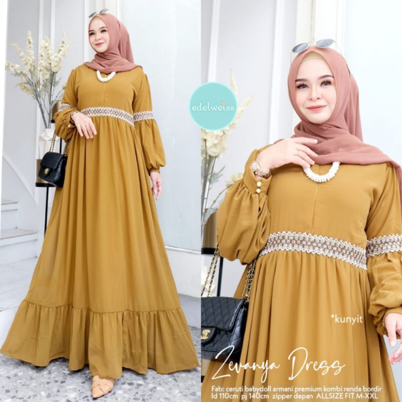 ZEVANYA DRESS by EDELWEISS