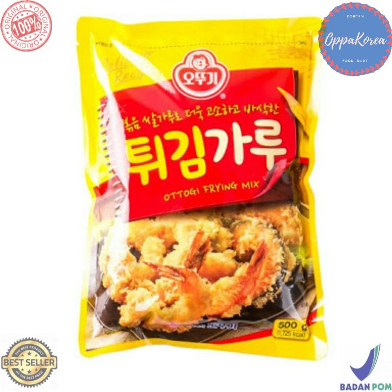 

Ottogi Frying Mix Powder Tepung Bumbu Tempura 1 kg