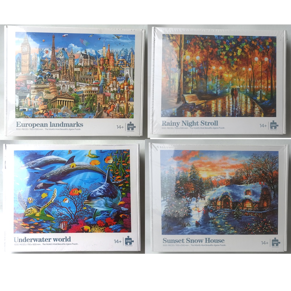 Jigsaw Puzzle 1000 pcs - Jigsaw Puzzle 1000 keping - random model
