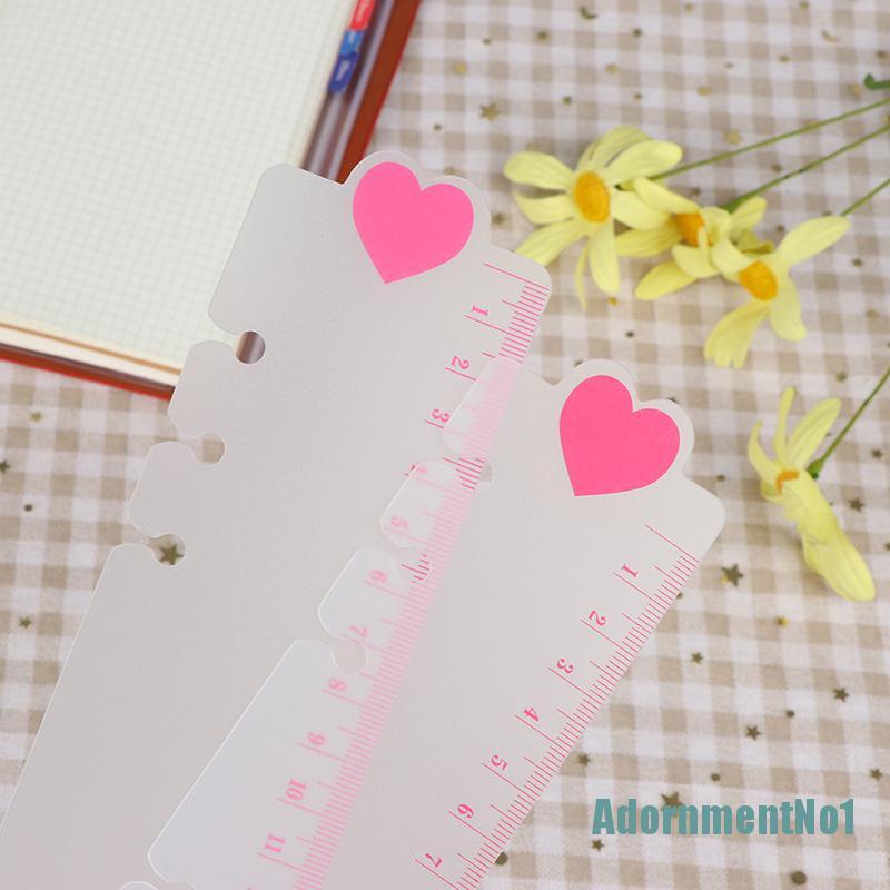 (AdornmentNo1) Penggaris Agenda / Loose Leaf 6 Lubang Ukuran A5 / A6 Bahan PVC