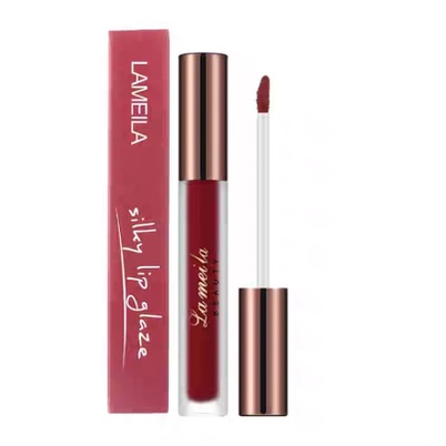 Lameila Lipstick Cair Lipglaze Velvet Metal Beauty Liptint By Aurora 1029