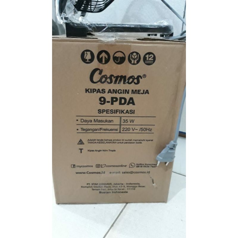 Kipas angin meja Cosmos 9PDA