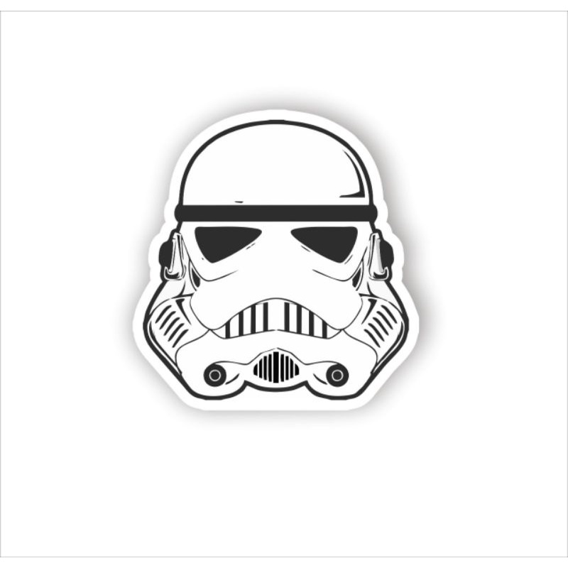 

Stiker Sticker Brand Graftac Skull helm Tumblr Aesthetic grafiti hype Journal koper Dinding