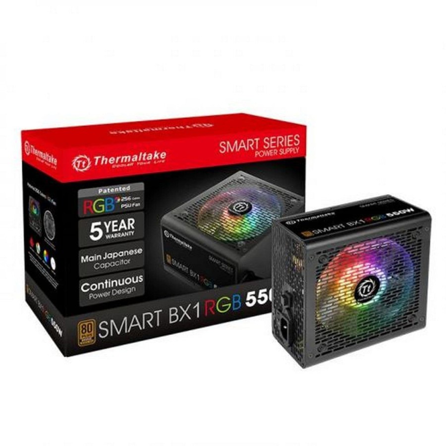 Power Supply ThermalTake Smart BX1 RGB 550W - PSU 550 ThermalTake RGB BX1 550Watt