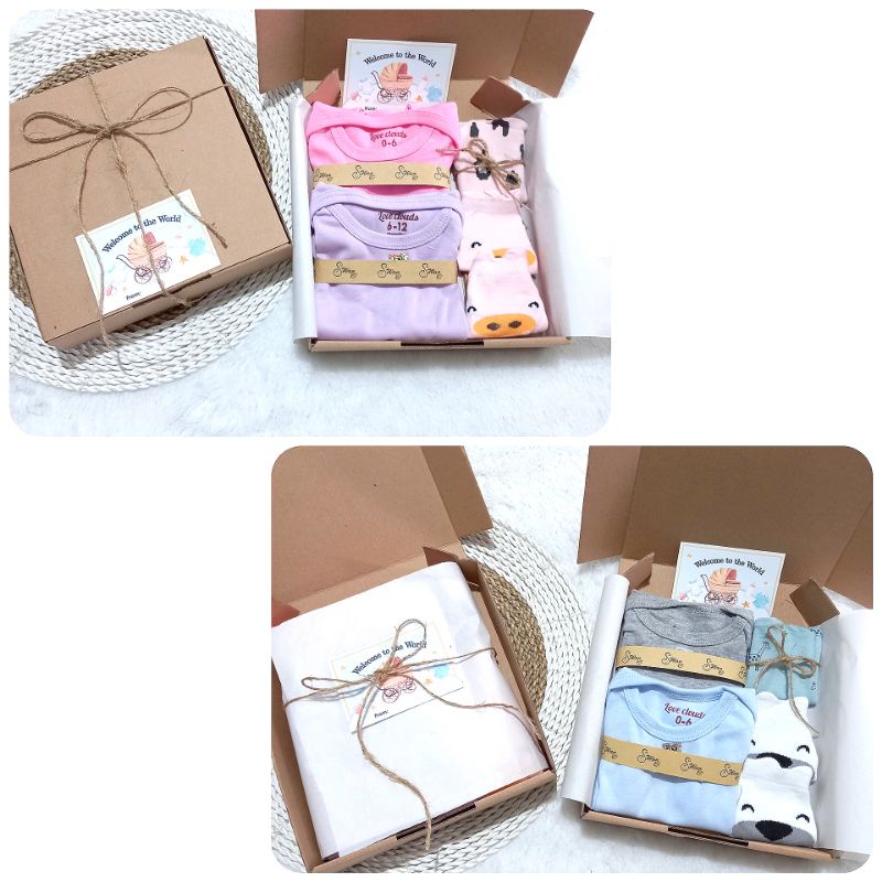 Paket Hampers Baby Newborn Paket Kado Kelahiran Bayi Classic Modern