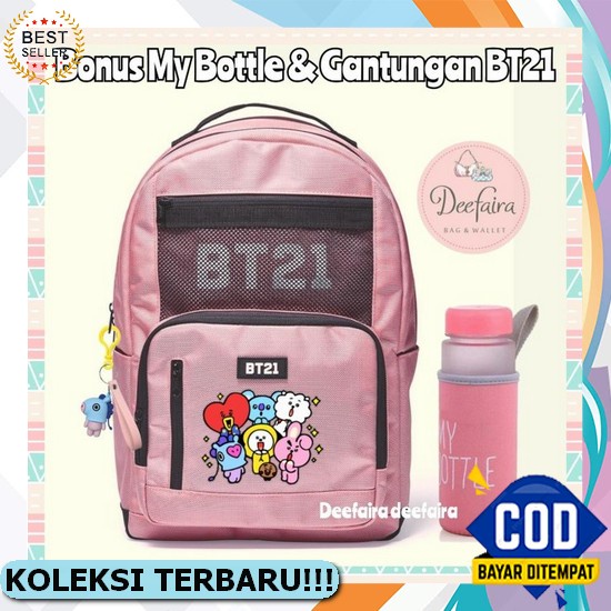 Tas Anak Cewek Karakter Little Pony Ransel Anak Paud Tk Sd Kelas 1 Sampai 2 (Bonus Dompet Pensil) Ta