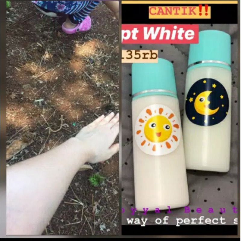 EGYPT WHITE LOTION ( PEMUTIH  PAGI DAN MALAM)