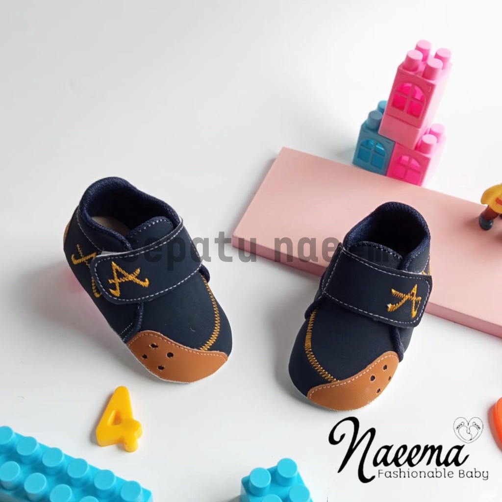 Sepatu prewalker bayi laki laki perempuan Casual A usia 0-12 bulan sepatu bayi anti slip terbaru