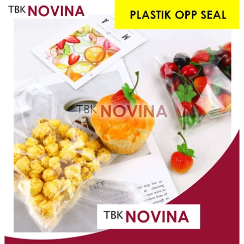 PLASTIK OPP ROTI / PLASTIK ROTI / PLASTIK UNDANGAN / PLASTIK BISKUIT DENGAN LEM / PLASTIK OPP SEAL