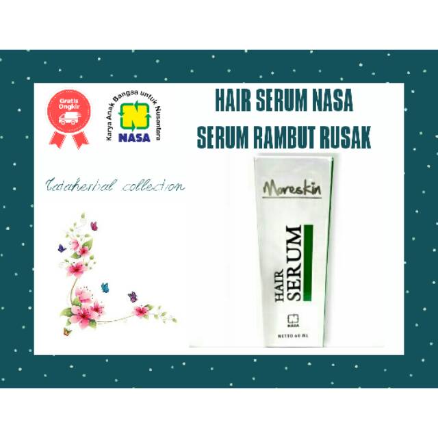 COD / Moreskin Hair Serum, HSERUM Original  Nasa / Serum Rambut / Serum Nasa