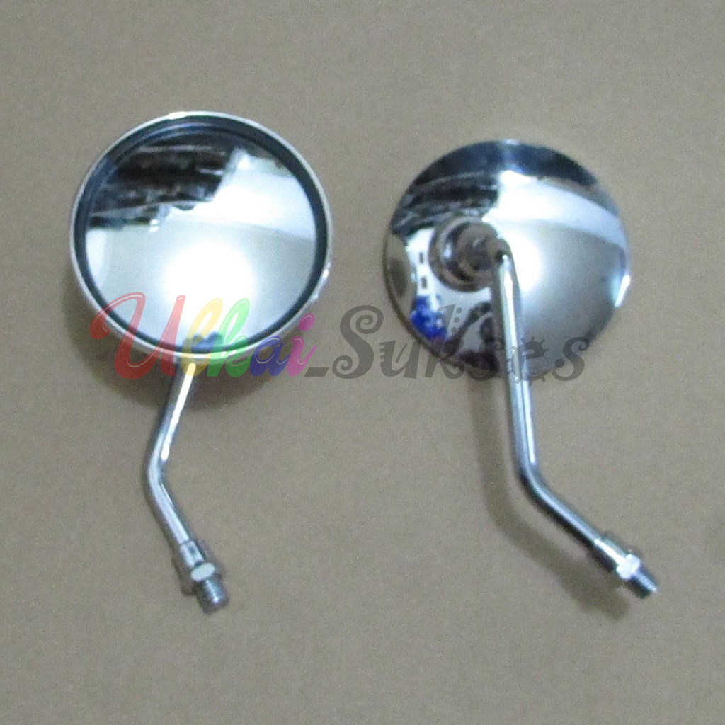 Spion Bulat Tangkai Pendek Kaca Cembung Model Mini Murah Laris