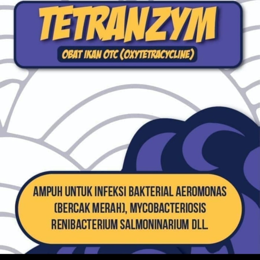 OBAT IKAN TETRANZYM 20 GR