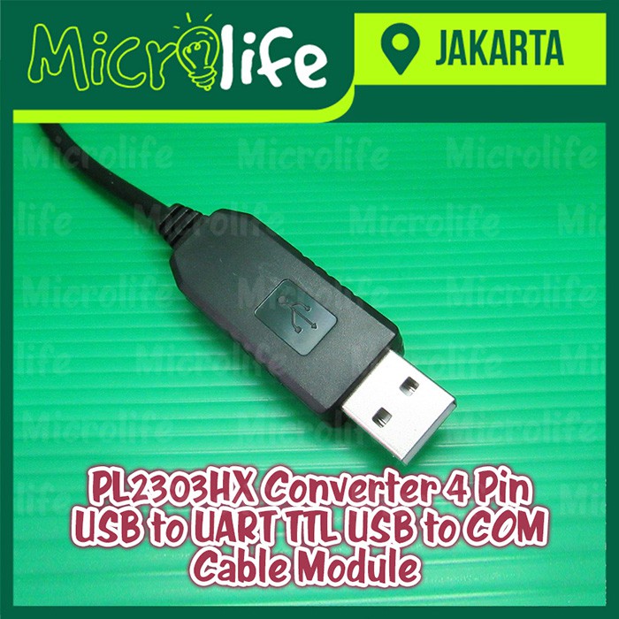 PL2303HX CONVERTER 4 PIN USB TO UART TTL USB TO COM CABLE MODULE