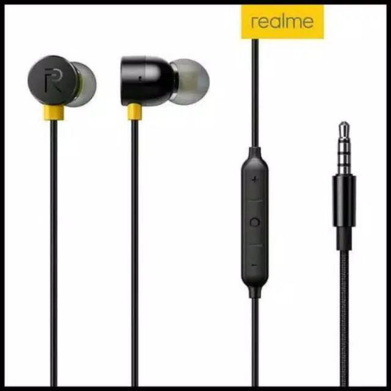 Hf Headset REALME MA10 Stereo Bass Suara Jamin Bagus