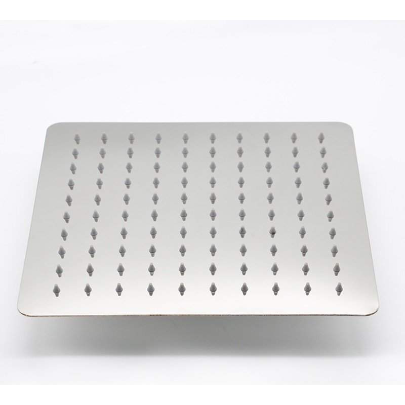 ZhangJi Kepala Shower Mandi Bentuk Kotak 10 Inch