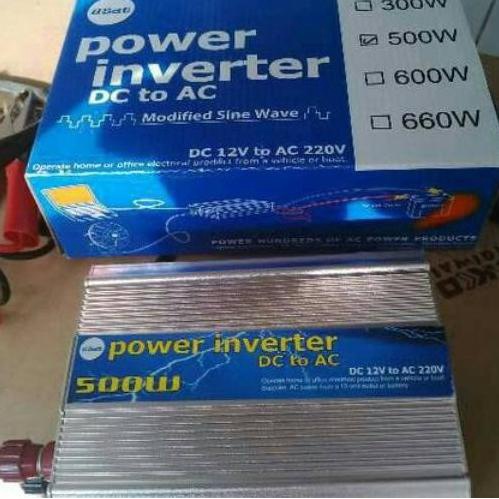 Power Inverter DC to AC 500 Watt - 12VDC ke 220VAC