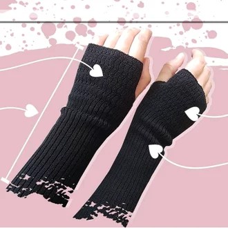 Handsock rajut jempol premium HQ/manset rajut/ MANSET TANGAN