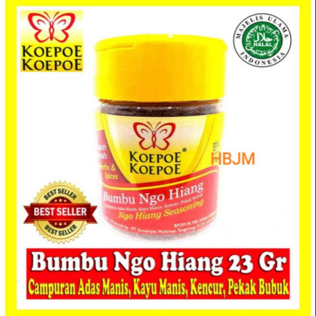 

BUMBU NGO HIANG 23 GR KOEPOE KOEPOE - NGO HIANG SEASONING