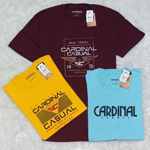 PAKET 3 PCS 100 RIBU KAOS OBLONG PRIA CARDINAL PROMO//KAOS DISTRO PRIA DEWASA TERBARU 2021//KAOS DIS