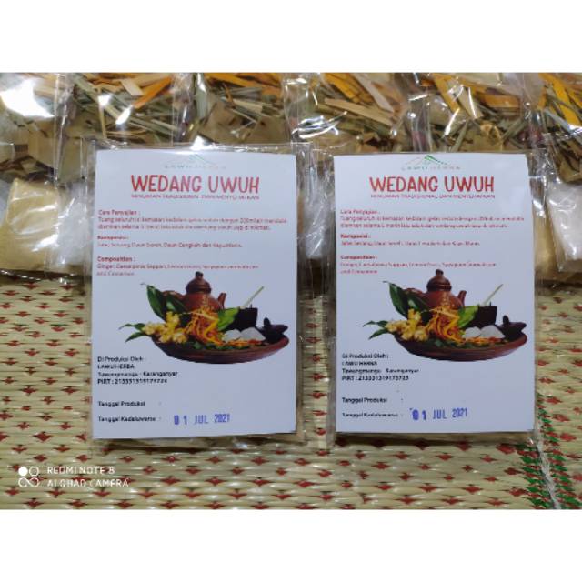

Wedang Uwuh (1 paket/5 pcs)