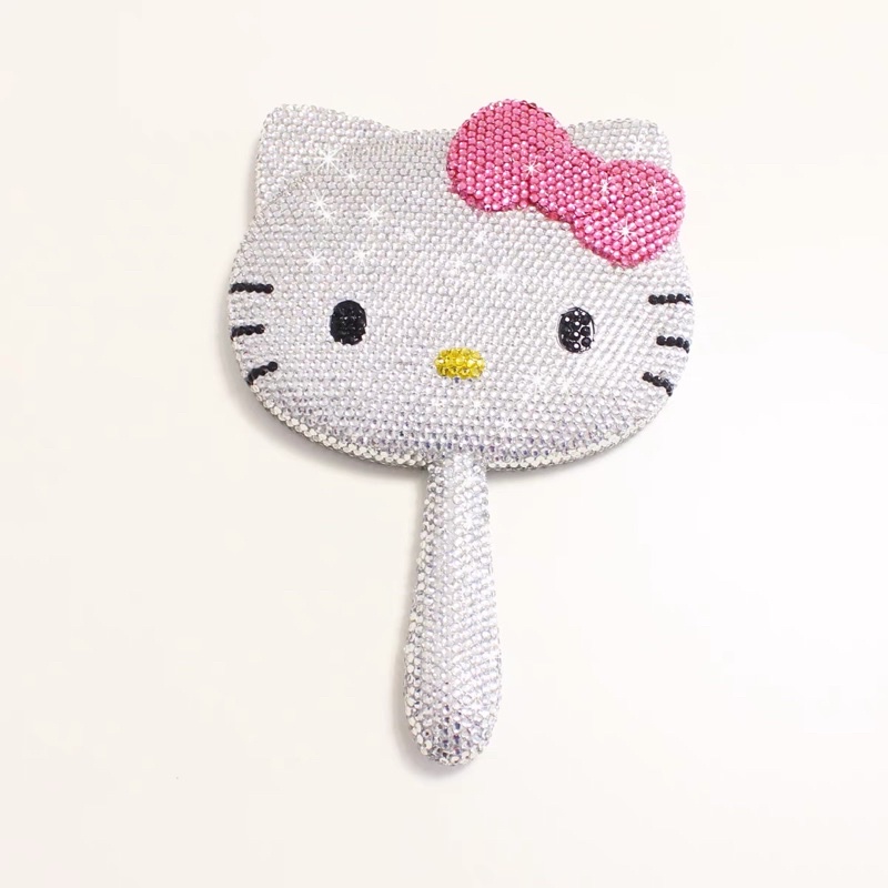 kaca hello kitty  hello kitty blink diy bling bling hk kaca mewar CERMIN KEPALA HELLO KITTY BLINK CERMIN MAKE UP HELLO KITTY / CERMIN HELLO KITTY / HELLO KITTY MIRROR