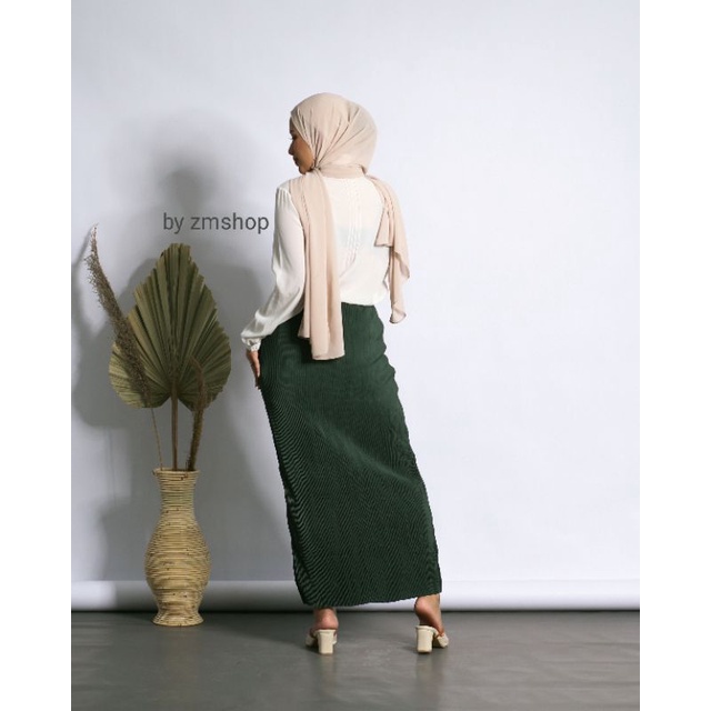 Rok Span Plisket Lidi Terbaru | Rok Span Murah | Rok Lidi Dewasa