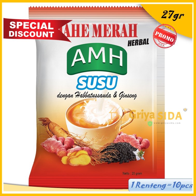 Jahe Merah AMH Susu Amanah Super AMH Susu Harga Grosir Minuman Traditional