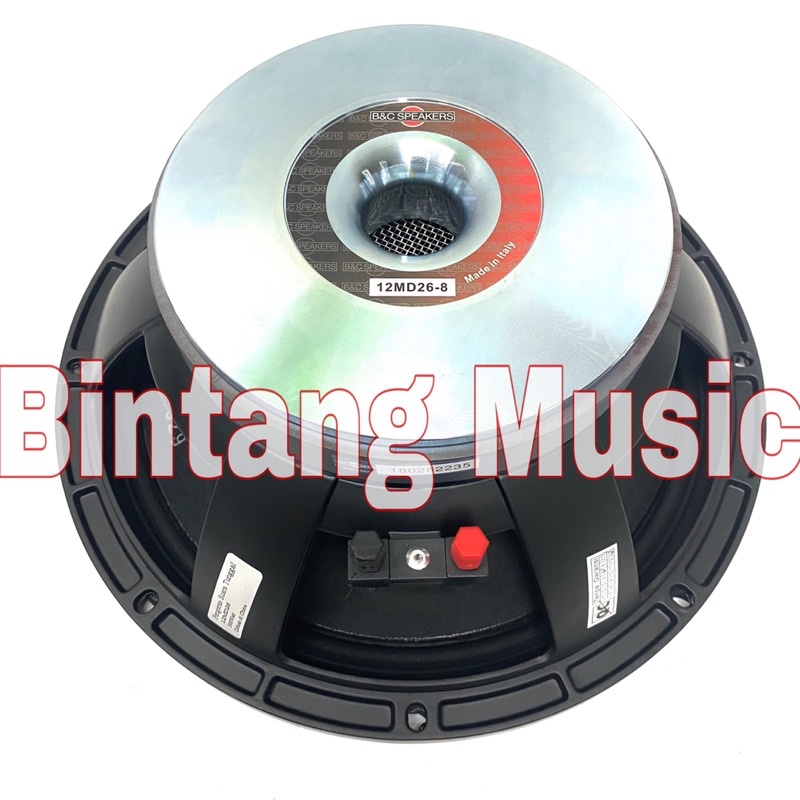 Speaker component BNC 12MD26 12 inch bnc 12md26